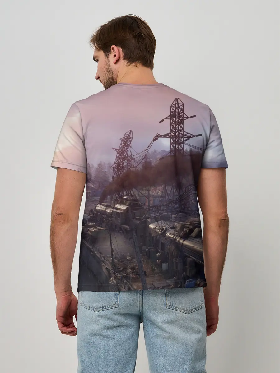 Мужская базовая футболка / Metro Exodus