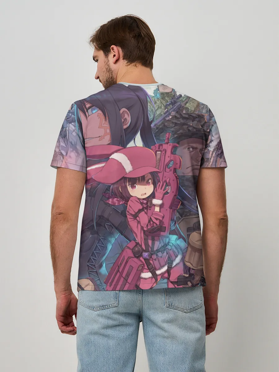 Мужская базовая футболка / Призрачная пуля