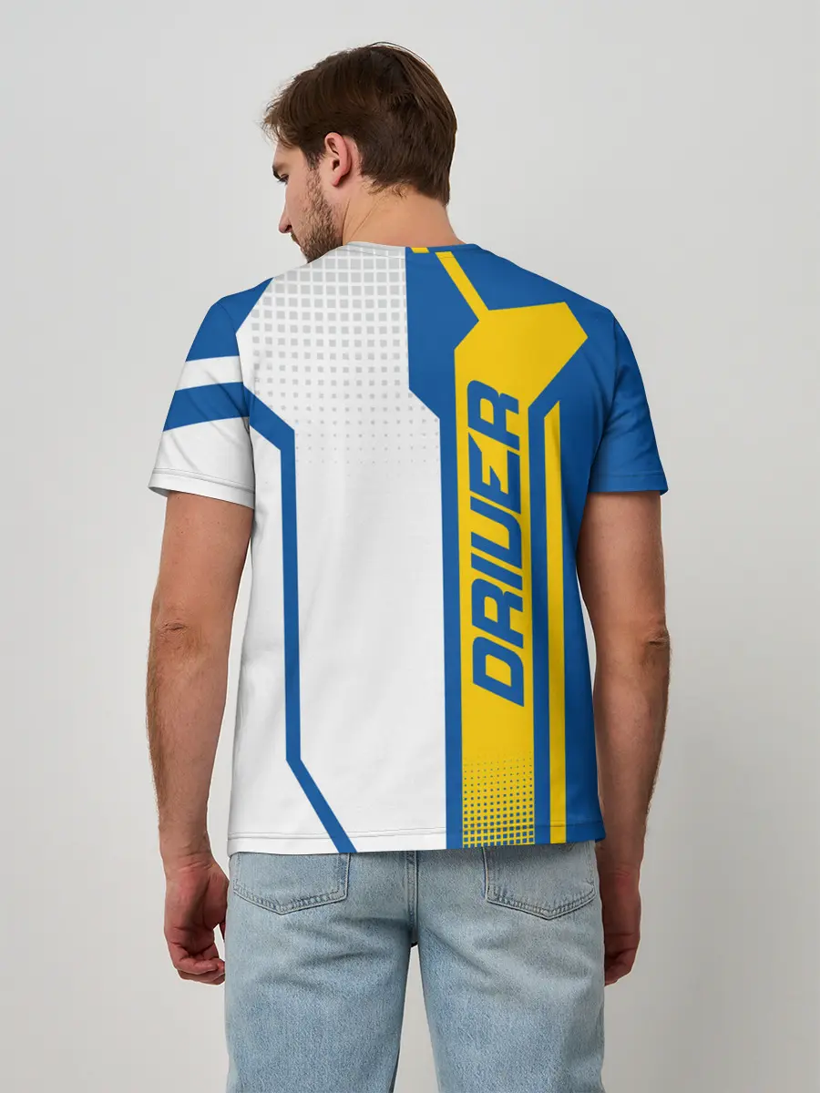 Мужская базовая футболка / Subaru Driver team