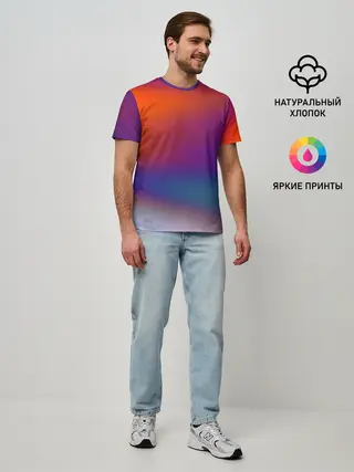 Мужская базовая футболка / GRADIENT