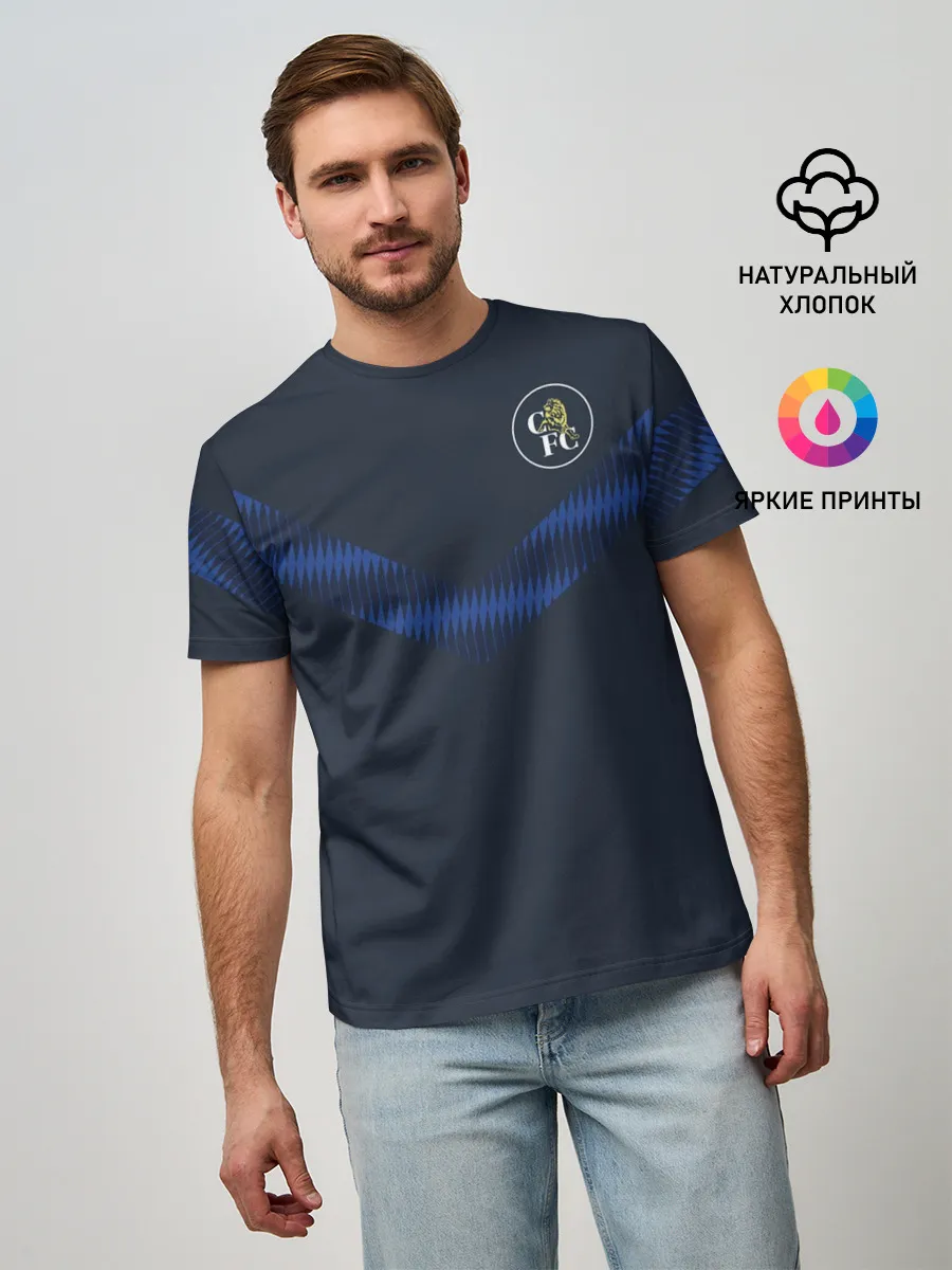 Мужская базовая футболка / FC Chelsea | Retro #2