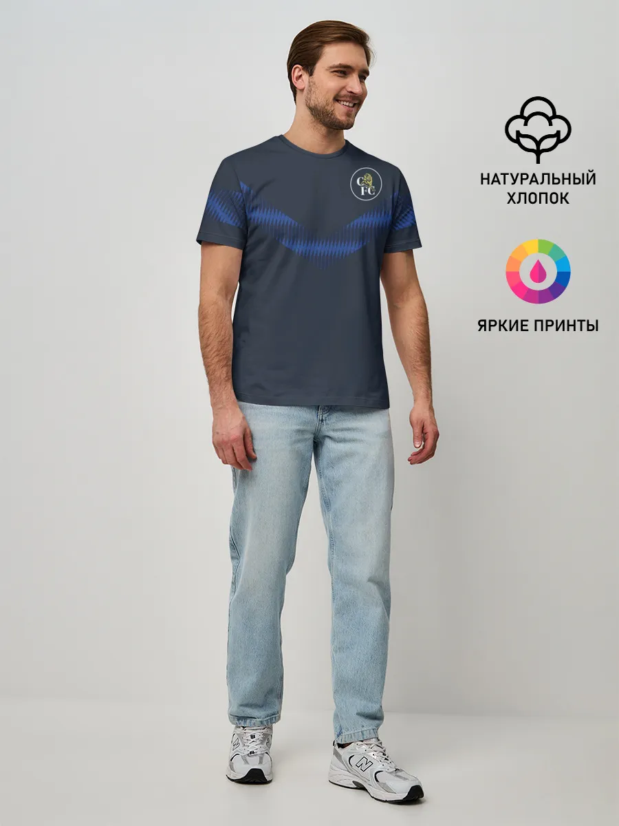 Мужская базовая футболка / FC Chelsea | Retro #2