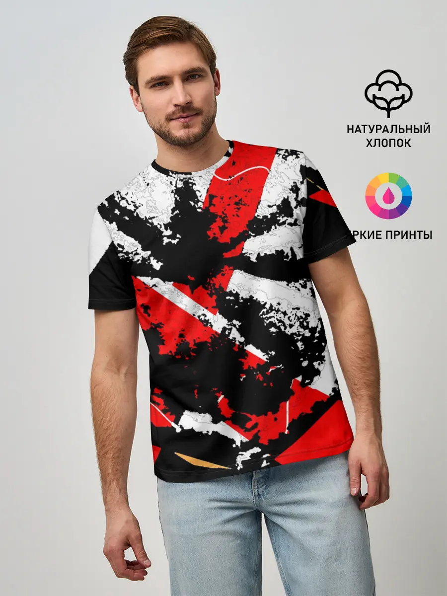 Мужская базовая футболка / DARK SIDE1.0