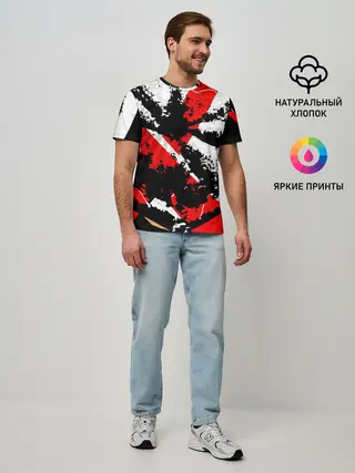 Мужская базовая футболка / DARK SIDE1.0