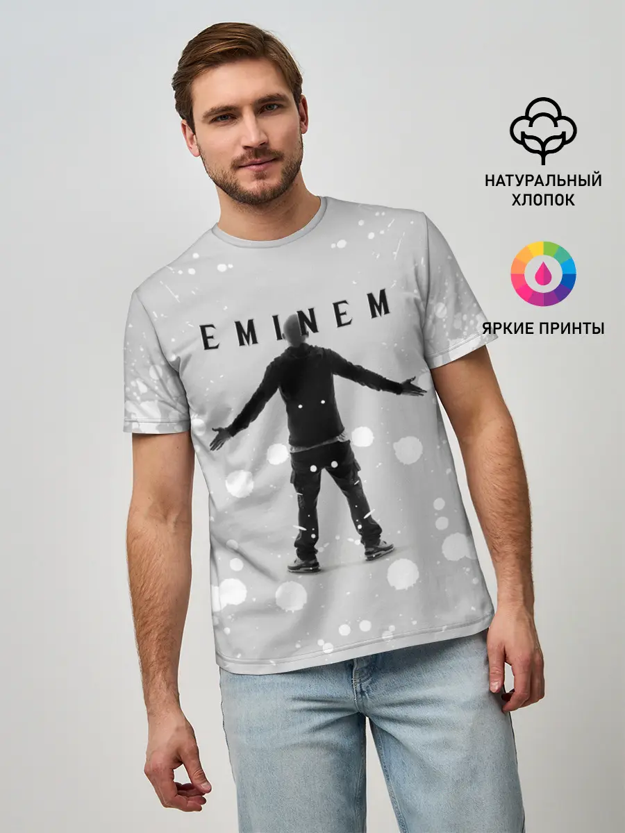 Мужская базовая футболка / EMINEM | ЭМИНЕМ