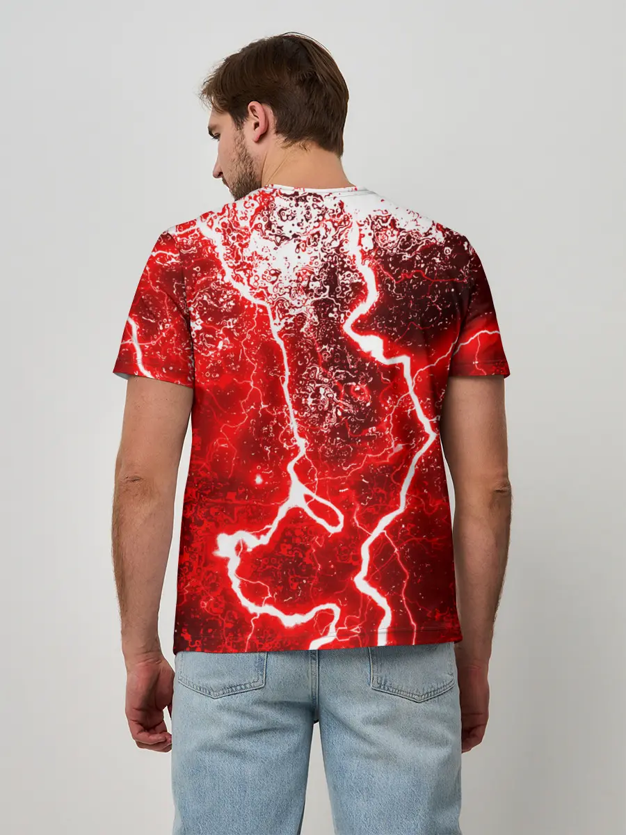 Мужская базовая футболка / БРЫЗГИ КРАСОК