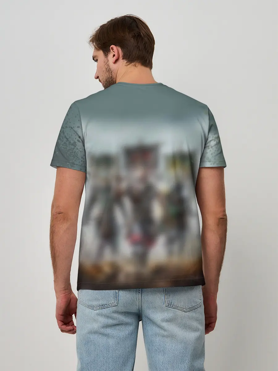 Мужская базовая футболка / For Honor