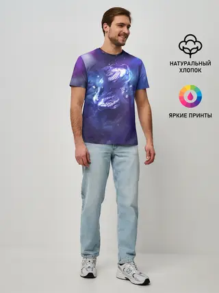 Мужская базовая футболка / Рыбы