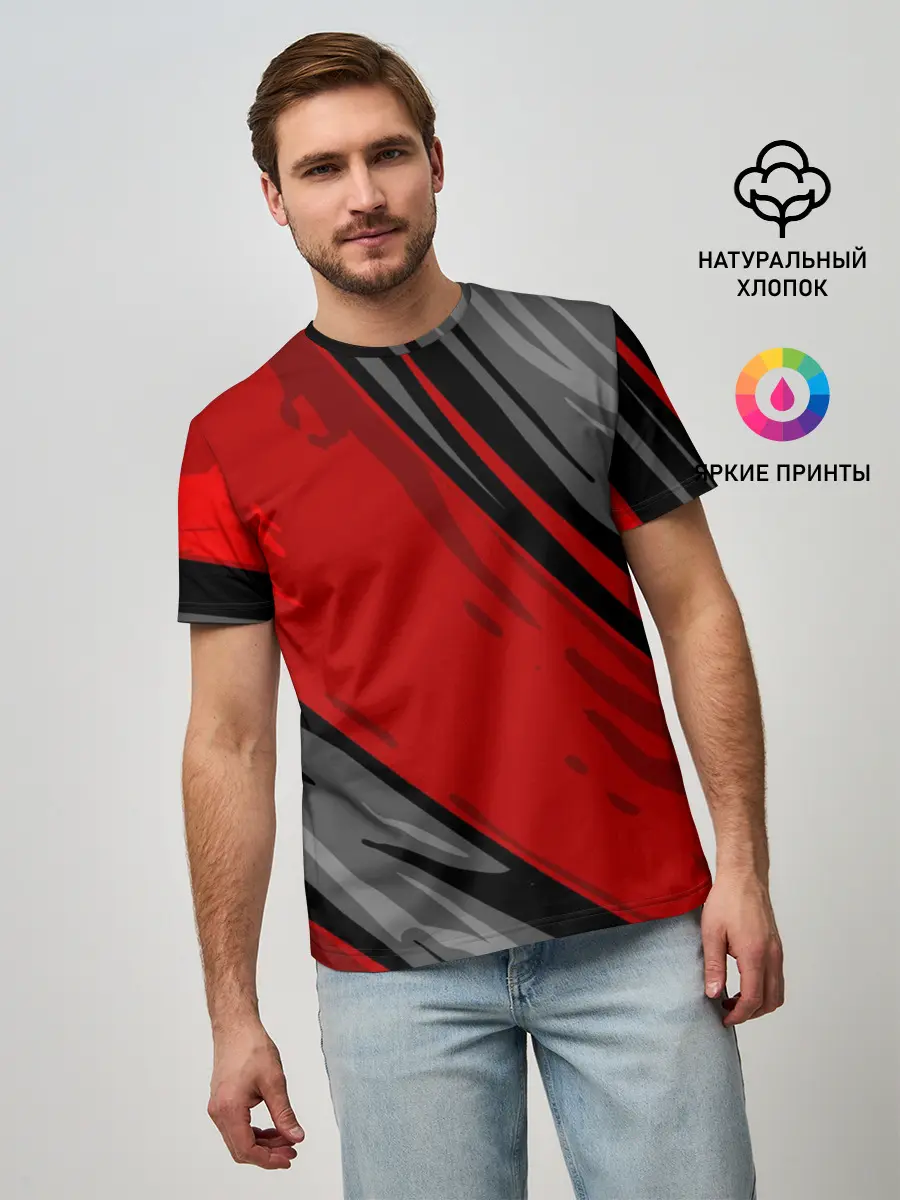 Мужская базовая футболка / Сиомбиотический стиль