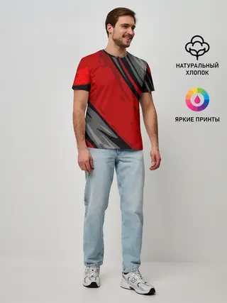 Мужская базовая футболка / Сиомбиотический стиль