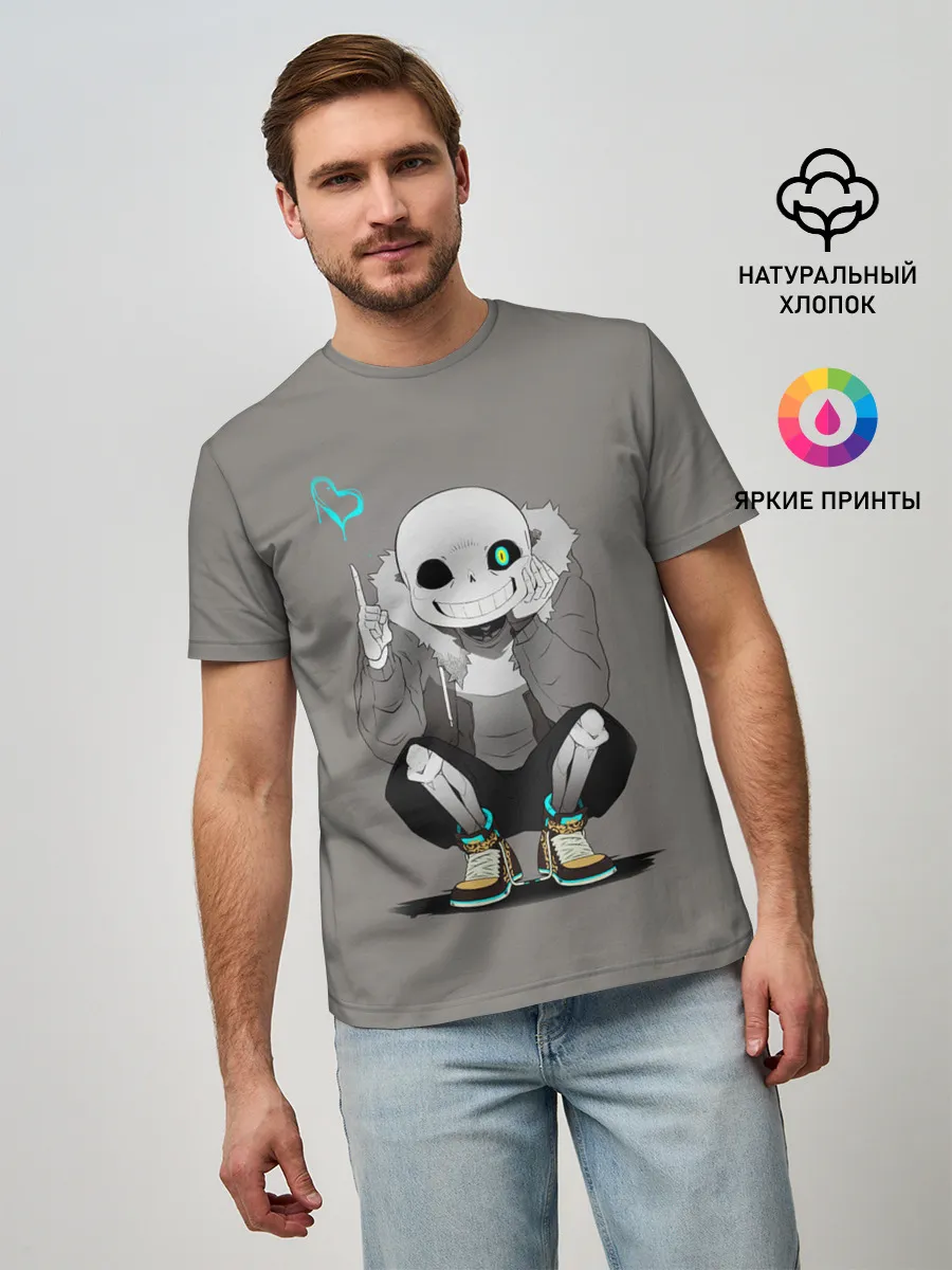 Мужская базовая футболка / UNDERTALE