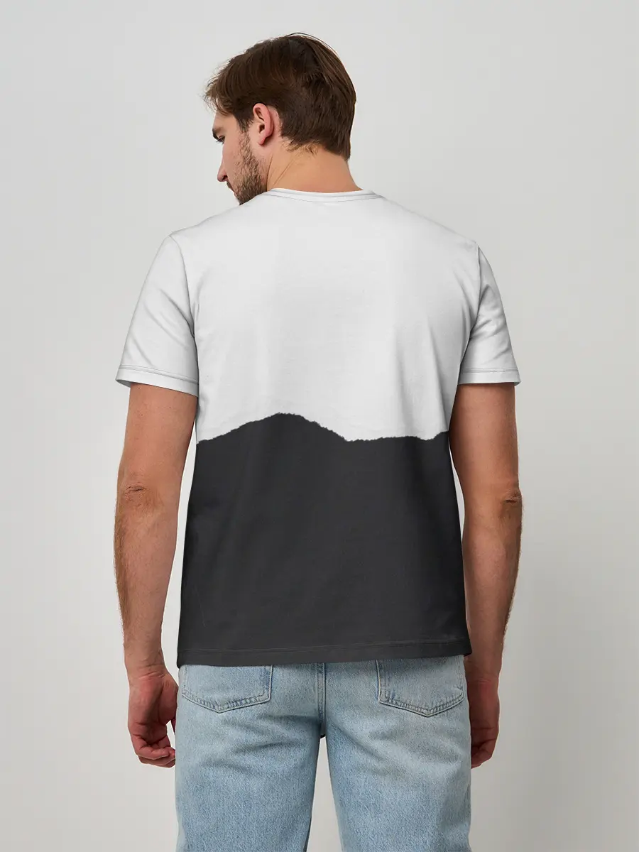 Мужская базовая футболка / только ты пари