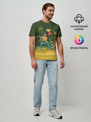 Мужская базовая футболка / Мумий Тролль – Лира