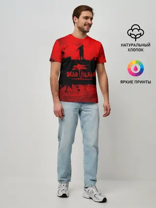 Мужская базовая футболка / Island of blood