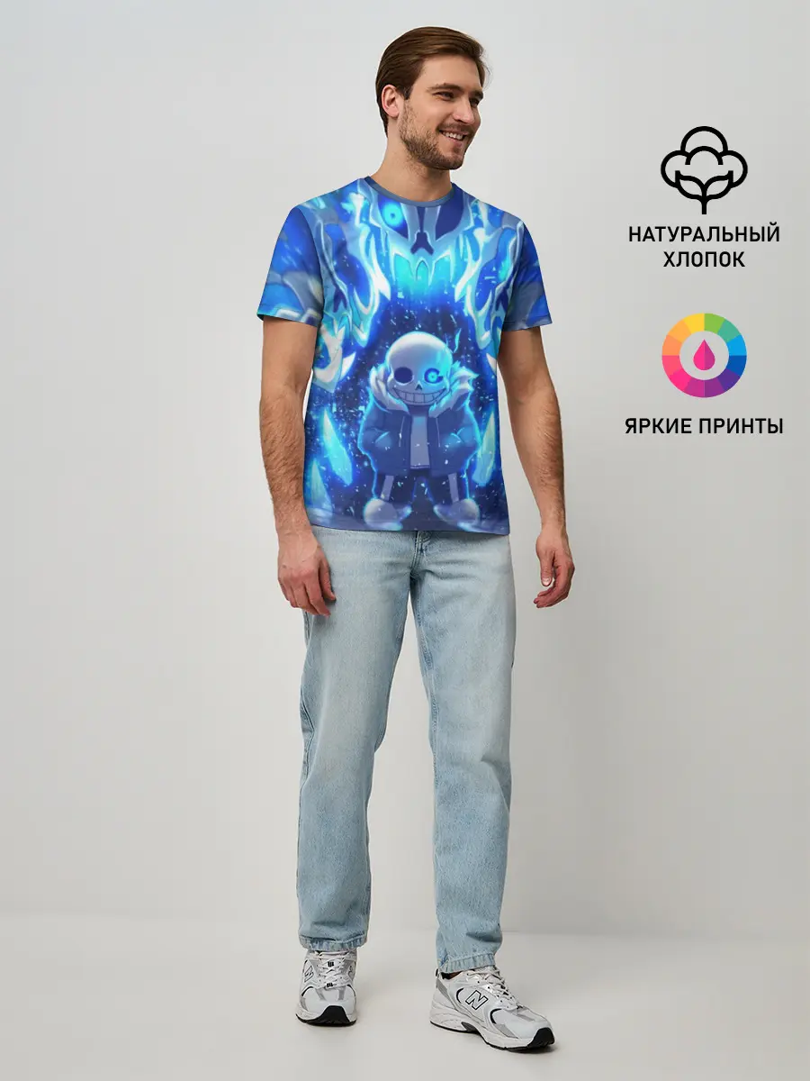 Мужская базовая футболка / UNDERTALE | АНДЕРТЕЙЛ