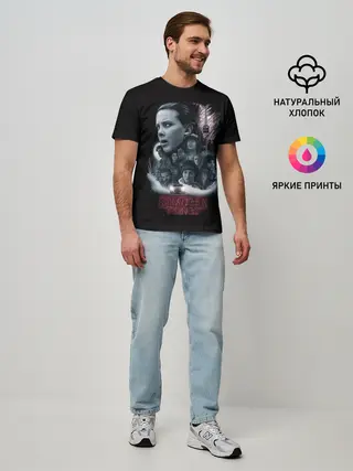 Мужская базовая футболка / Очень Странные Дела