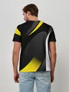 Мужская базовая футболка / SPORT WEAR YELLOW