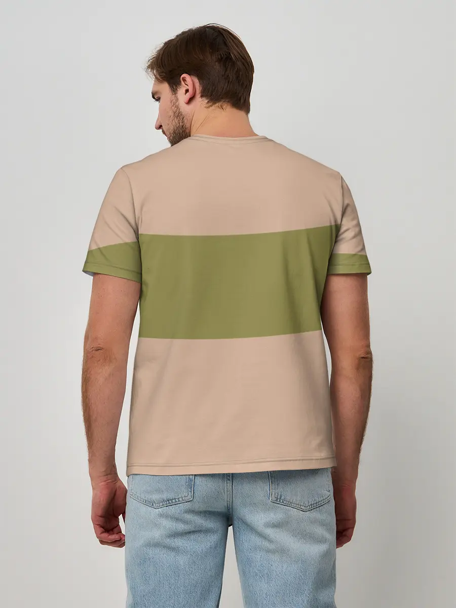 Мужская базовая футболка / Свитер Тихиро