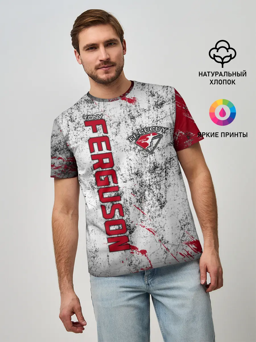 Мужская базовая футболка / Tony Ferguson