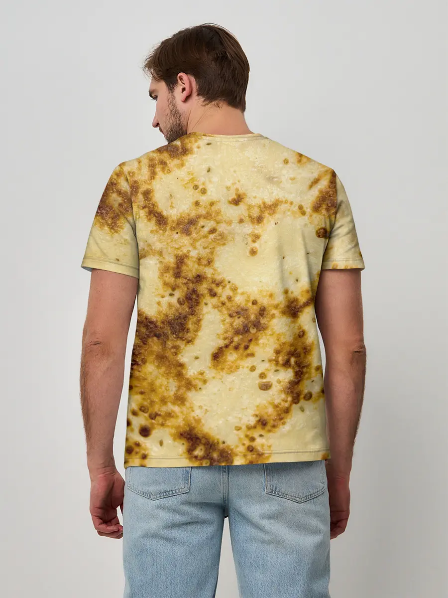 Мужская базовая футболка / Жареный блин