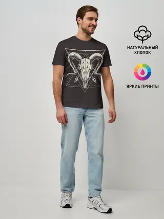 Мужская базовая футболка / Культ