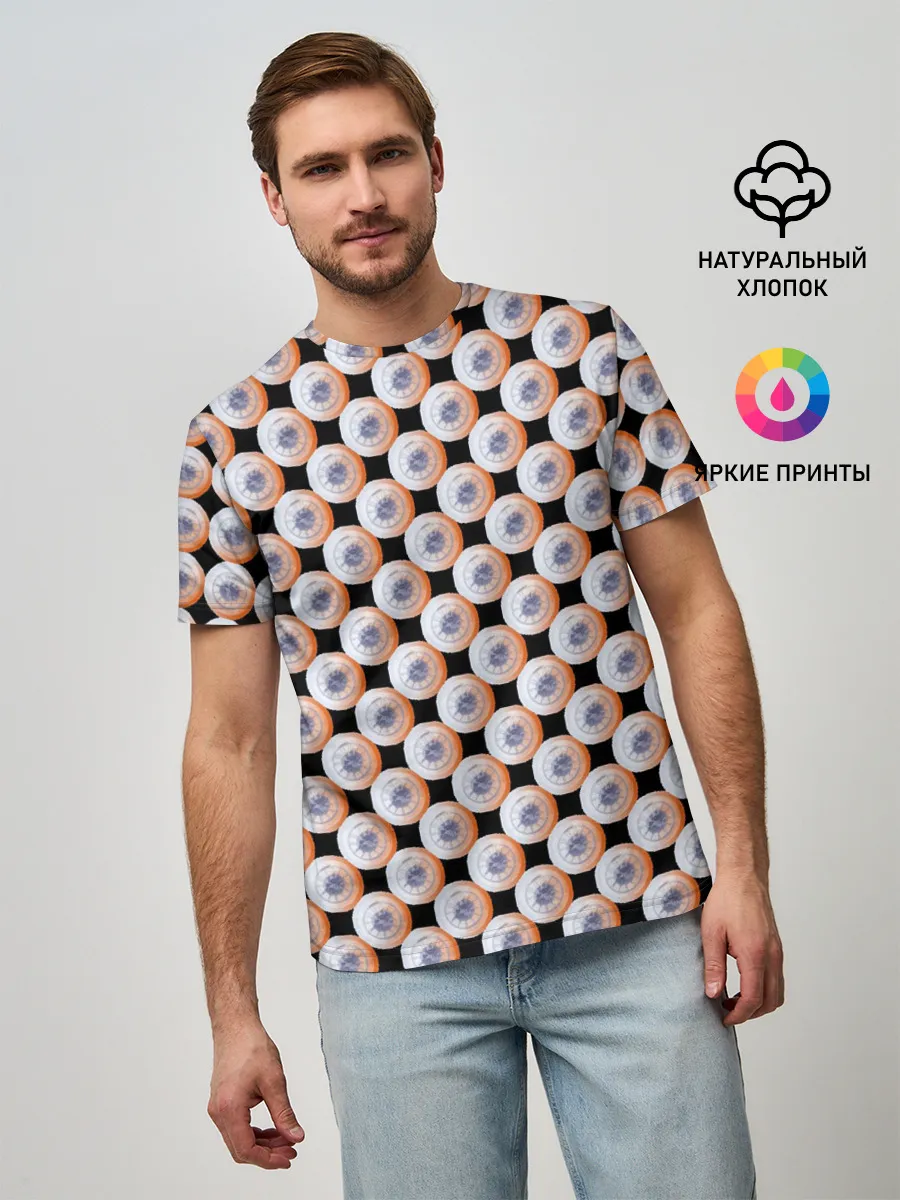 Мужская базовая футболка / Часы