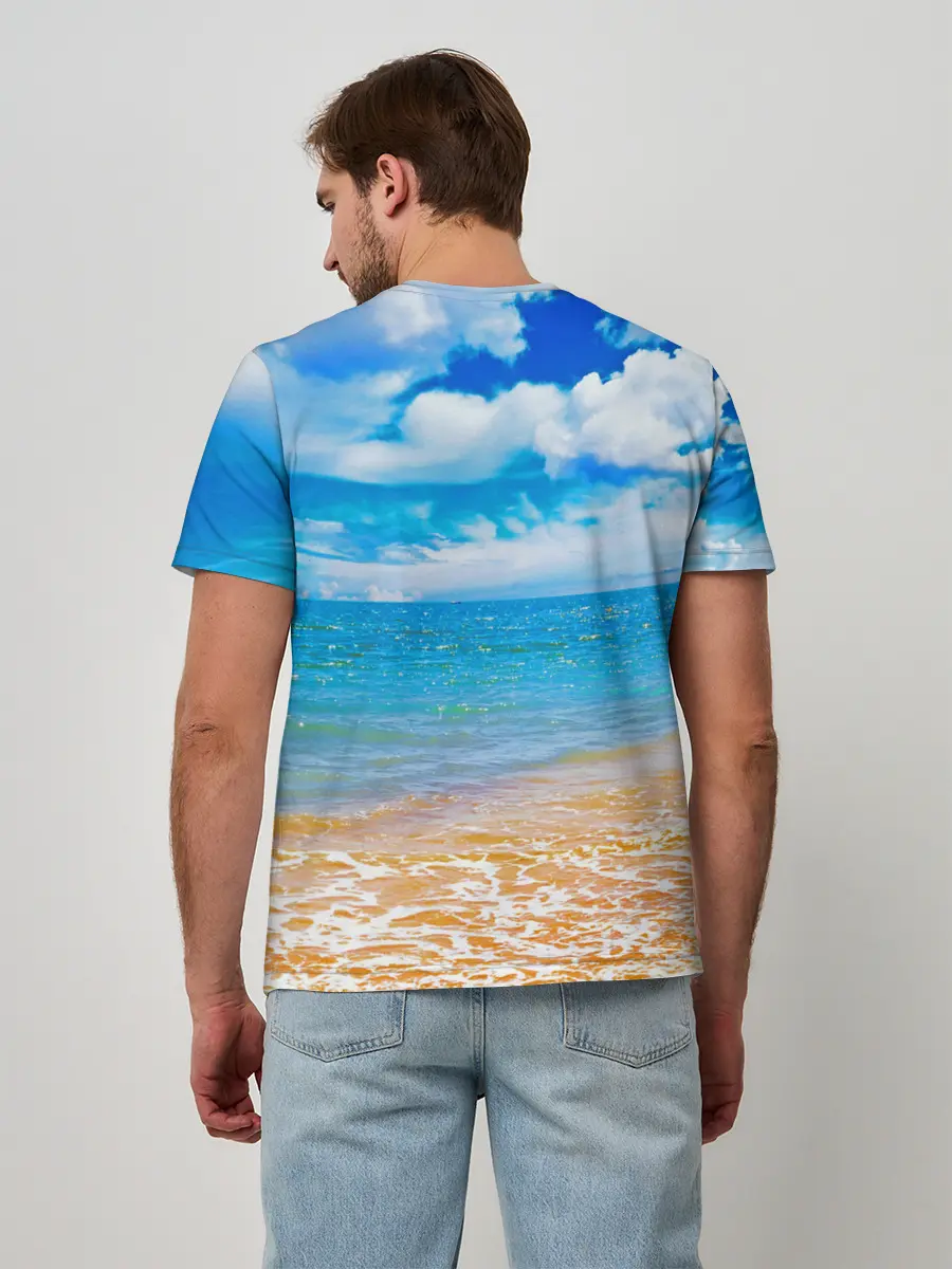 Мужская базовая футболка / Маюри