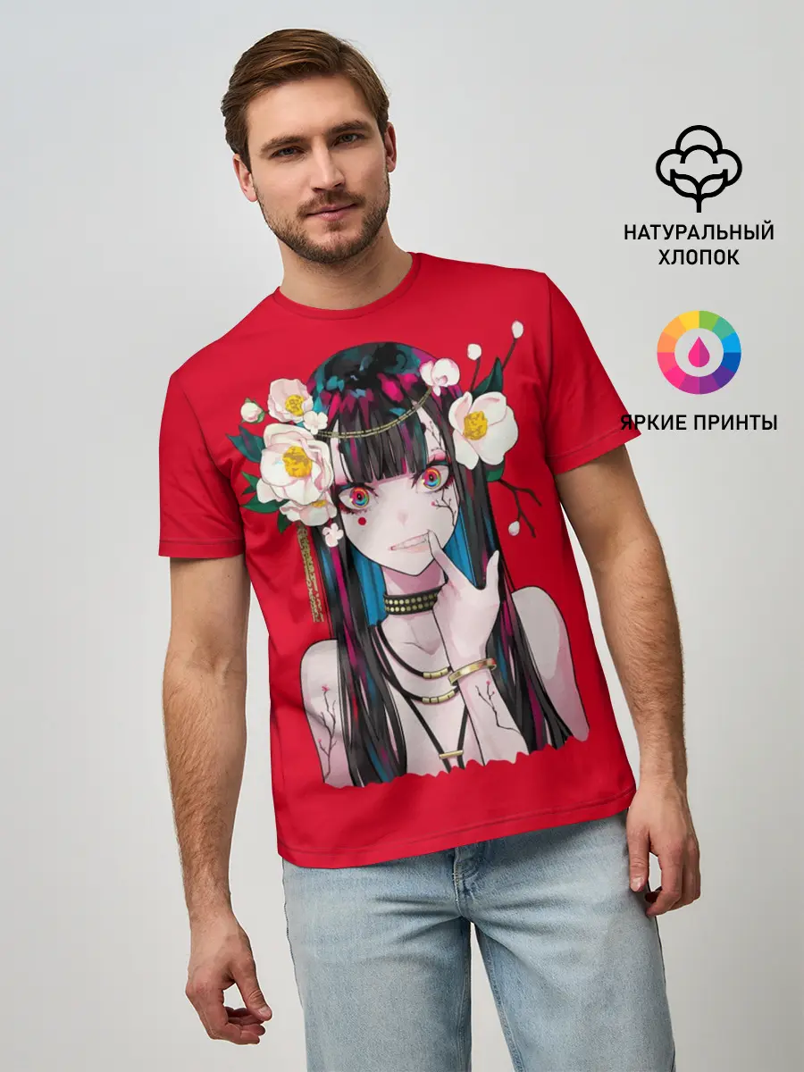 Мужская базовая футболка / Тяночка