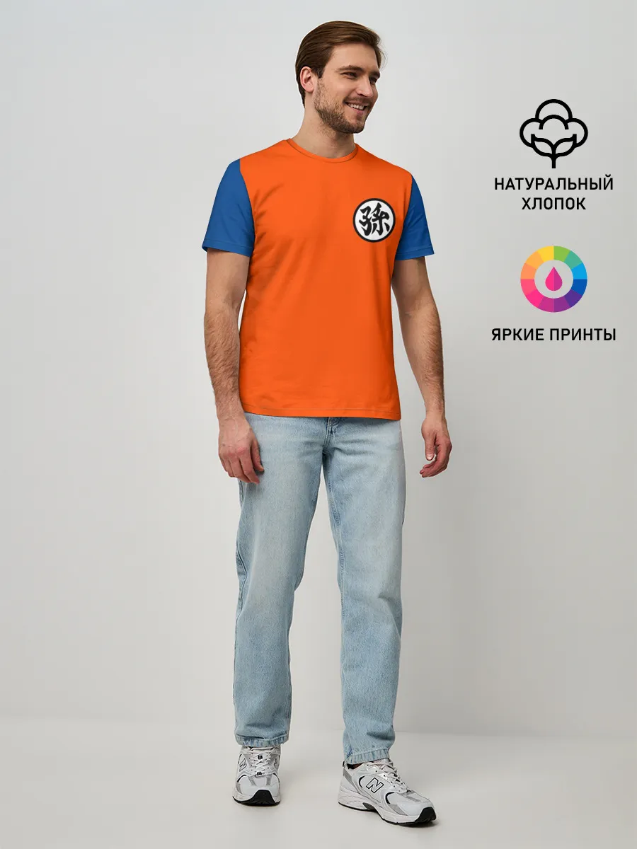 Мужская базовая футболка / GOKU KANJI