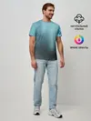 Мужская базовая футболка / Водяные свечения
