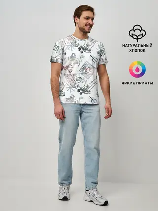 Мужская базовая футболка / Гарри Поттер