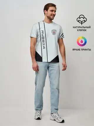 Мужская базовая футболка / Russia