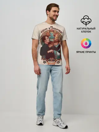 Мужская базовая футболка / Sherlock