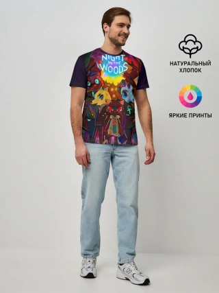 Мужская базовая футболка / Night in the Woods