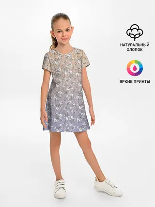 Детское платье / Плющ и градиент