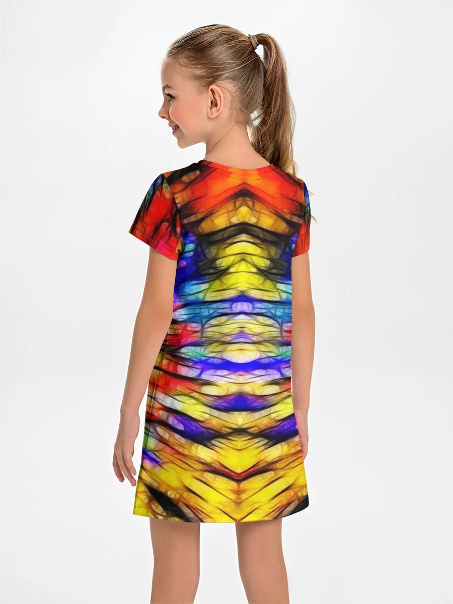 Детское платье / Батик. Краски
