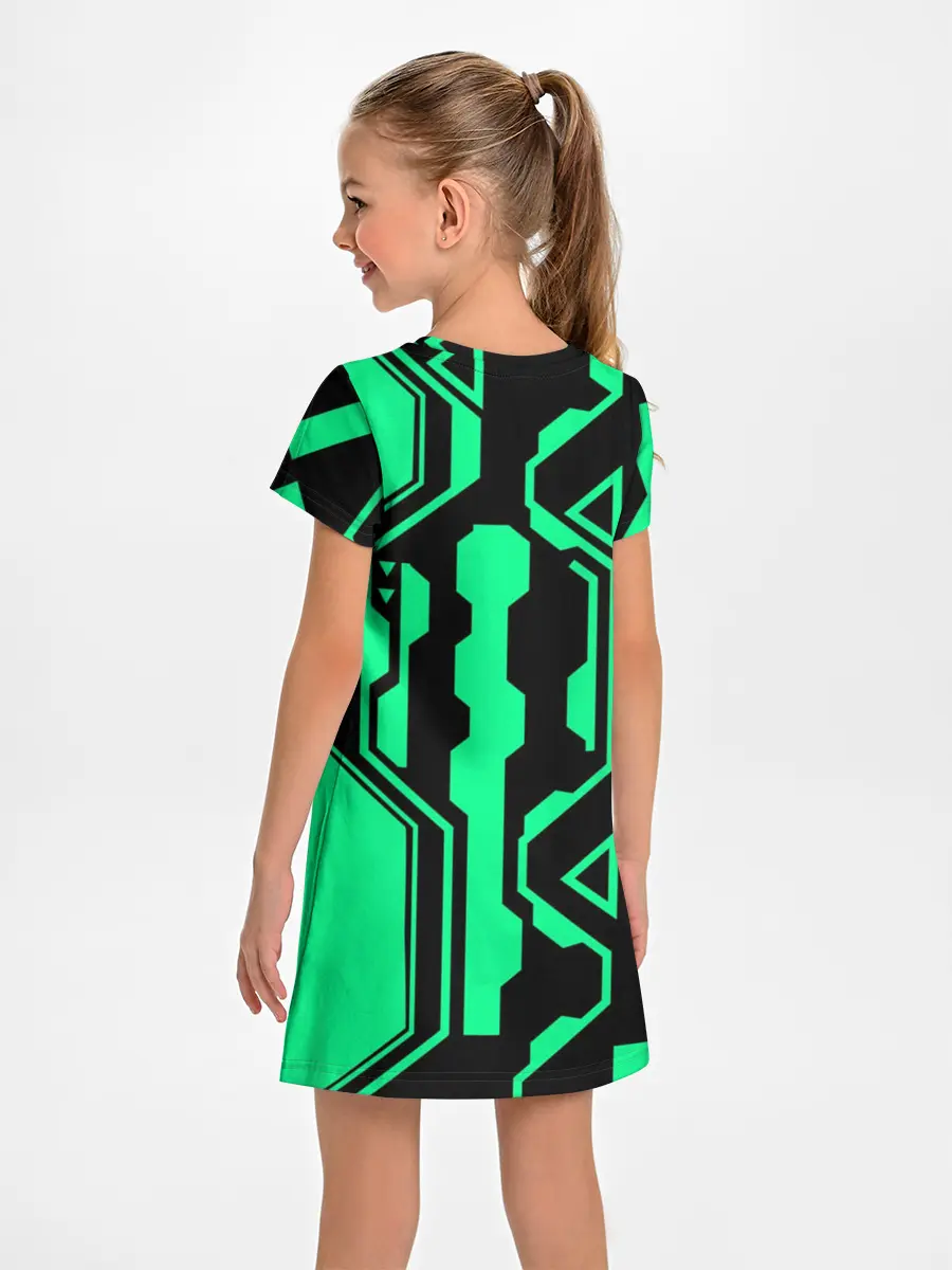 Детское платье / КИБЕРПАНК