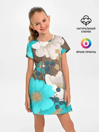 Детское платье / Красивые цвеТы