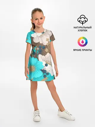 Детское платье / Красивые цвеТы