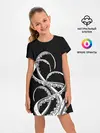 Детское платье / Octopus Black and White