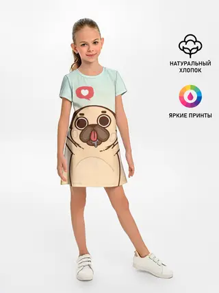 Детское платье / Puglie Pug Like