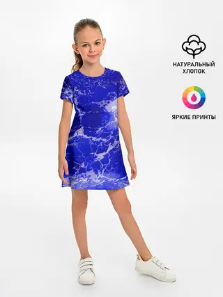 Детское платье / Морские волны!