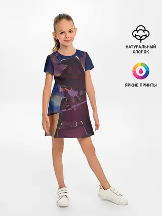 Детское платье / Konosuba с посохом