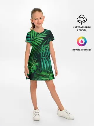 Детское платье / Сочные тропики