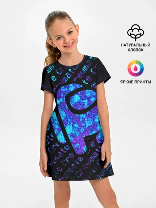 Детское платье / AMONG US - Crewmate