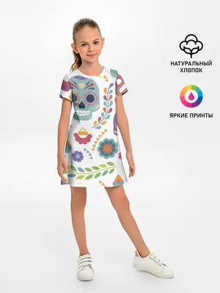 Детское платье / Мексиканские мотивы