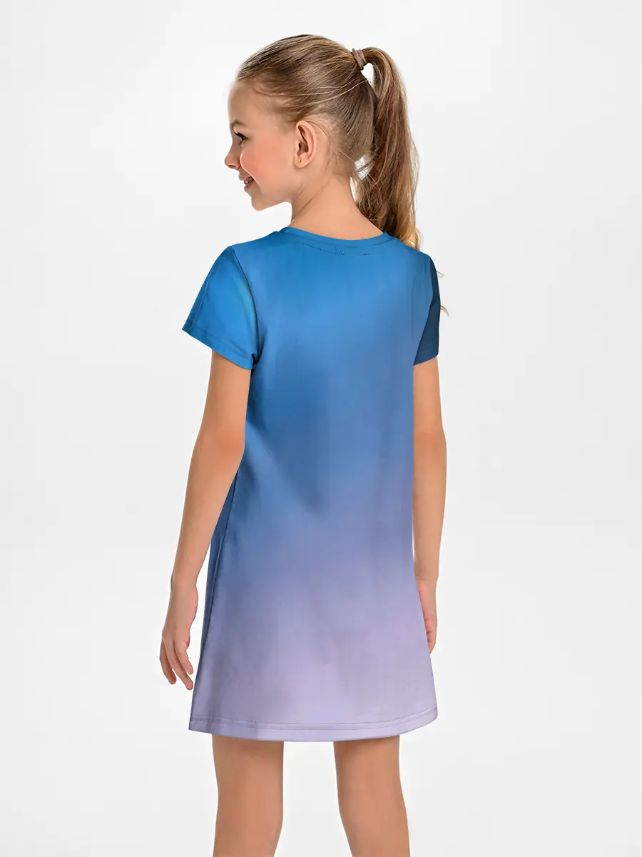 Детское платье / Девушка с большими глазами