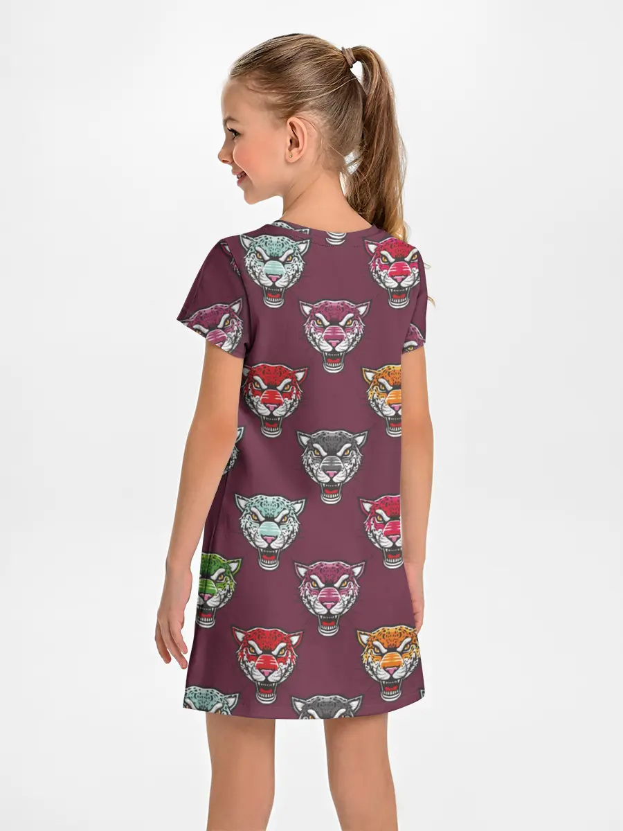 Детское платье / Дикие кошки