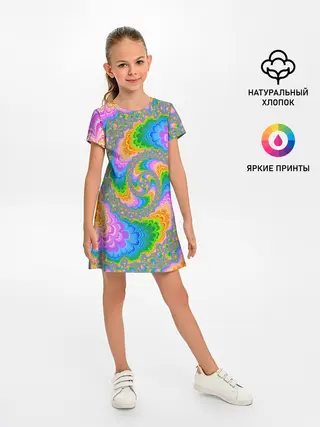 Детское платье / КИСЛОТНЫЕ РАЗВОДЫ