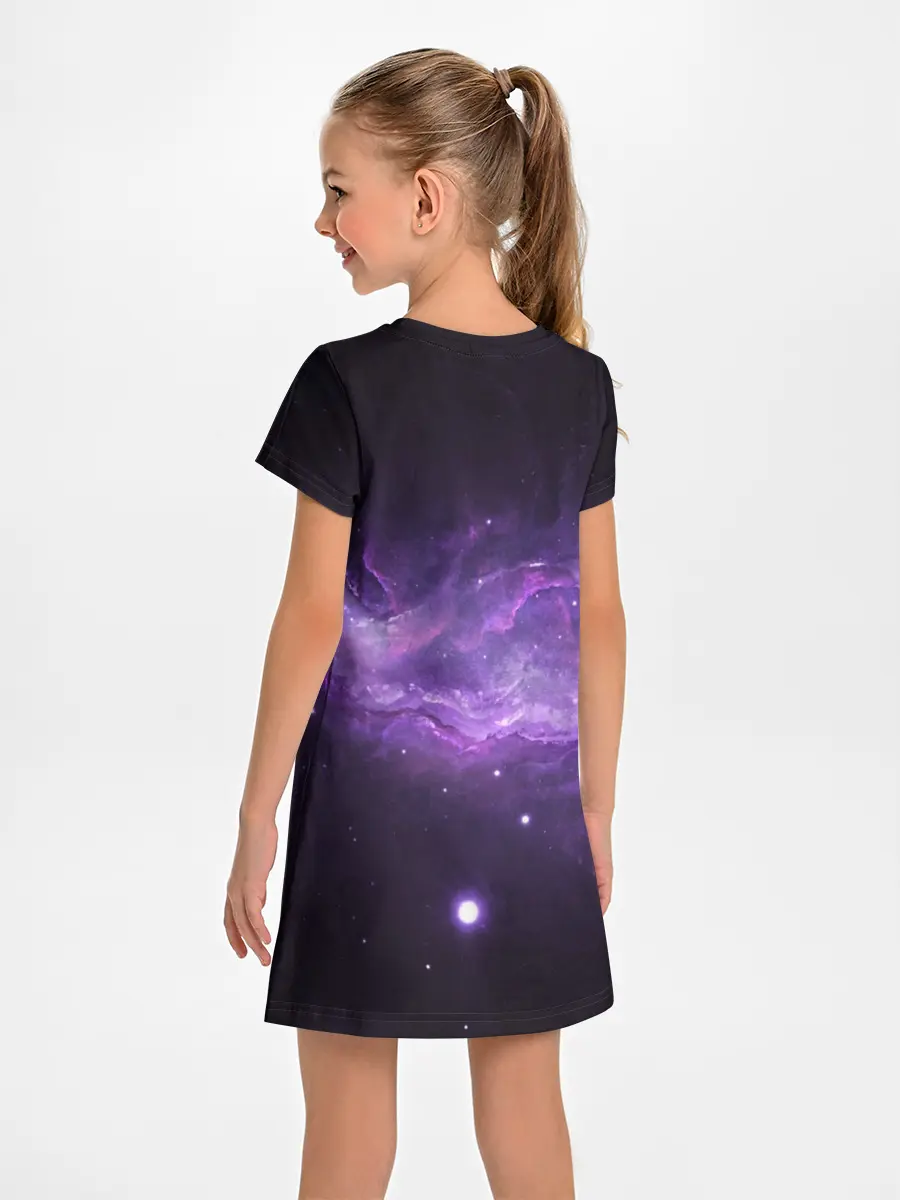 Детское платье / BTS SPACЕ 3D / БТС КОСМОС